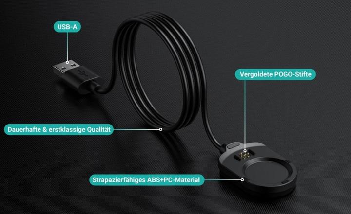 Produktbild PowerGuard Magnetisches USB-A Ladekabel für Garmin Marq (Gen 2)