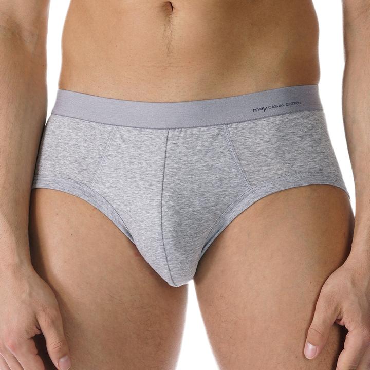 Immagine prodotto Mey Confezione da 3 slip casual in cotone con fascia in vita intrecciata - mutande (XL, confezione da 3)