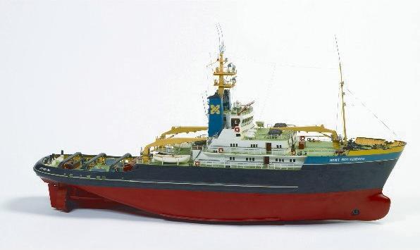 Actual product image Billing Boats Smit Rotterdam - 1:75 Wooden Hull (428331)