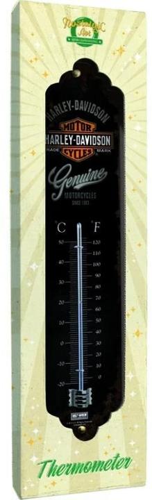 Actual product image Nostalgic-Art Merchandising Thermometer Harley Davidson 6.5 x 28 cm