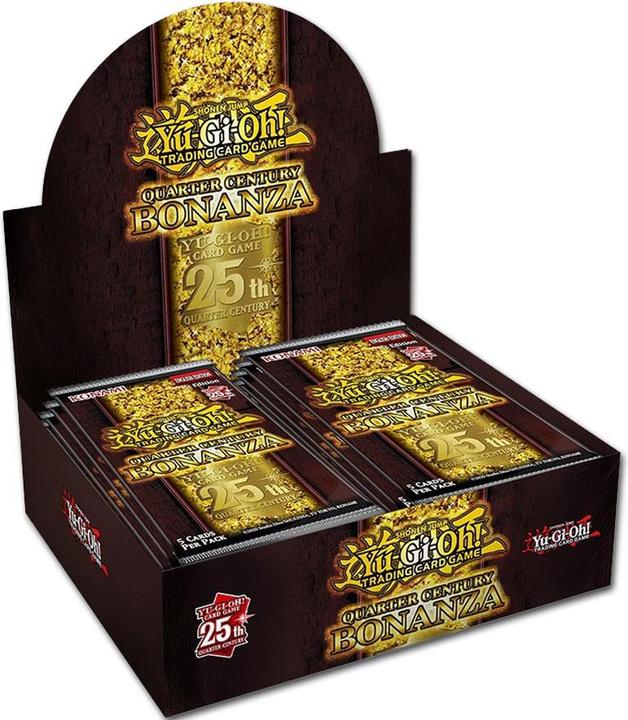 Image du produit Yu-Gi-Oh Quarter Century Bonanza Booster (Anglais, Affichage du booster)
