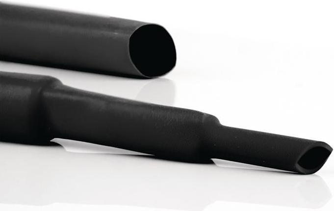 Hongshang Schrumpfschlauch H-5(3X)-F für Innen-Ø 40,00 mm Schrumpfrate 40,0/13,0 Länge 1,22 m schwarz (5 x)