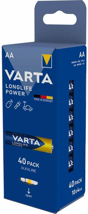 Actual product image Varta Longlife Power (40 pcs., AA, 2960 mAh)