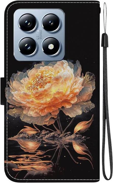 Image du produit Cover-Discount Xiaomi 14T Pro - Housse de transport avec motif de fleurs (Xiaomi 14T Pro)