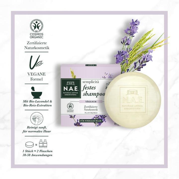 Actual product image N.A.E. Semplicità (Solid shampoo)