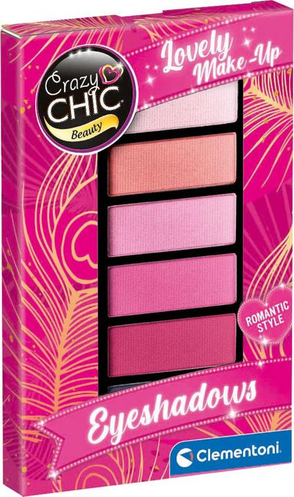 Produktbild Clementoni Crazy Chic Lidschatten im romantischen Stil, 8 Stück.