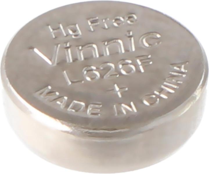 Actual product image Vinnic 10er Set AG 4, LR66, L626F, V376, V377, LR626 (10 pcs., Device specific, 18 mAh)