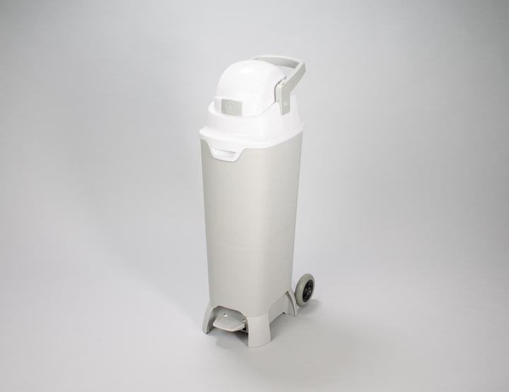 Actual product image Diaper Champ Nappy Pail One Maxi Handsfree plus 120 l Silver