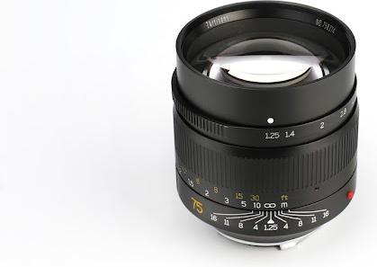 Image du produit 7artisans 75mm F1.25 Leica M (Leica M, Plein format)