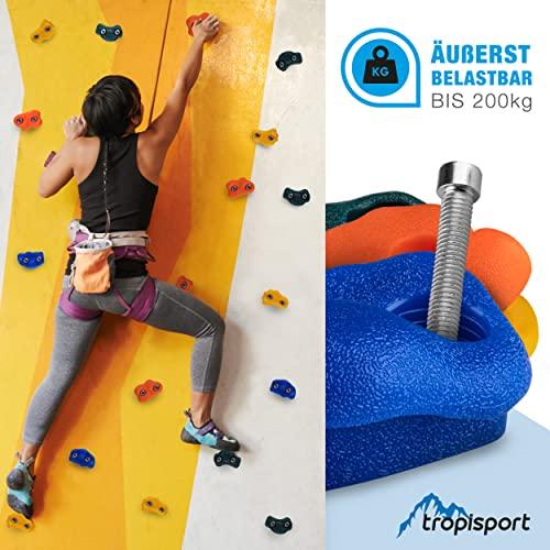 Actual product image Tropisport Climbing holds - set of 10 colourful climbing blocks (Multicoloured)