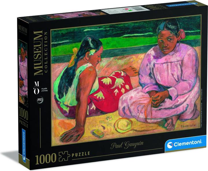 Productafbeelding Clementoni CLE Puzzel 1000 Museum Gauguin Femm.deTahiti 39762 (1000 onderdelen)