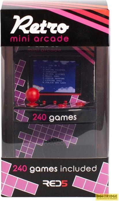 Produktbild The Source RED5 Mini Arcade Machine Electronic Arcade Carnival Game