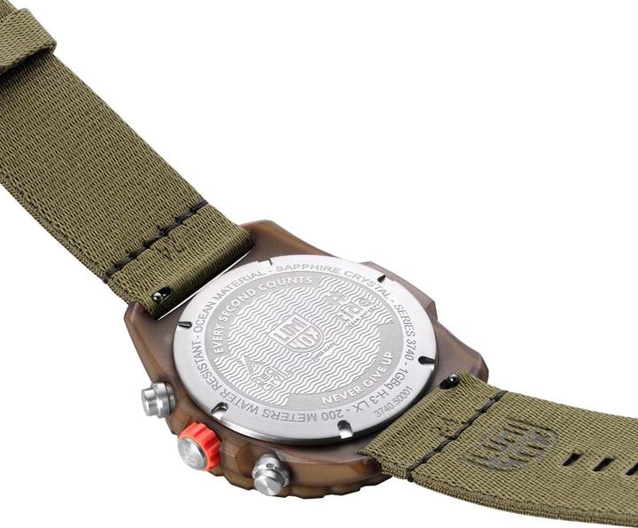 Actual product image Luminox Bear Grylls Survival 3740 Eco Series (Chronograph, 45 mm)