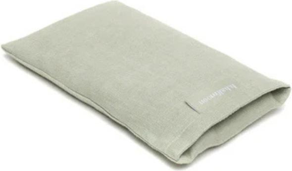Actual product image B, halfmoon Eye cushion lavender linen