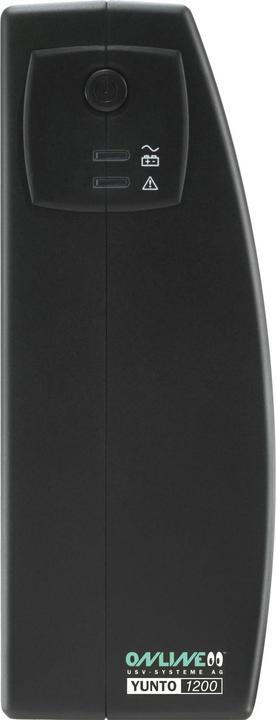 Actual product image Online USV Yunto 1200, 1200VA/720W (1200 VA, 720 W, Line-interactive UPS)