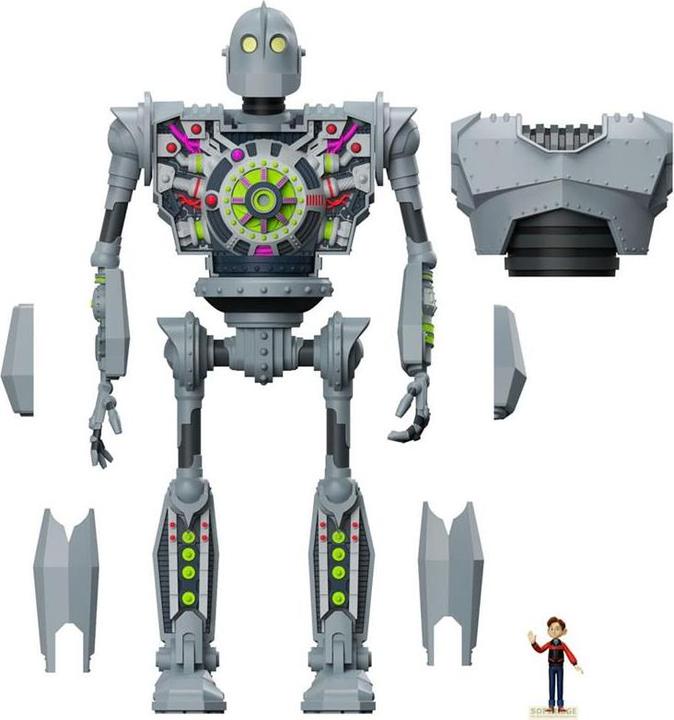 Actual product image Super7 The Iron Giant Super Cyborg Action Figure Iron Giant (Full Color) 28 cm