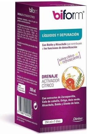 Produktbild Bio Partner BIFORM Citric Drainage Activator without Fucus 250ml (250 ml)