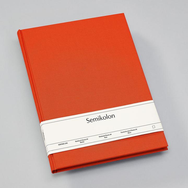 Actual product image Semikolon Classic (A4, Lined, Hardcover)