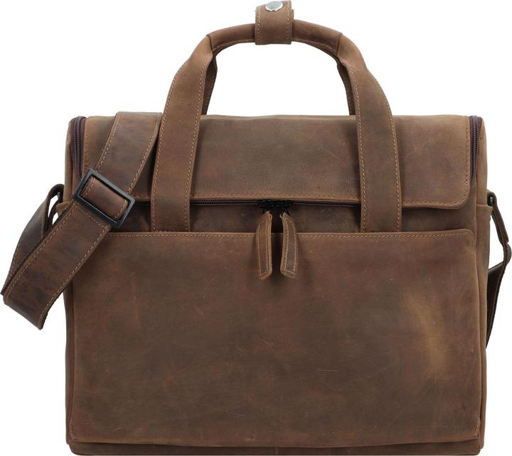 Harolds 2 in 1 Aktentasche Leder 36 cm Laptopfach