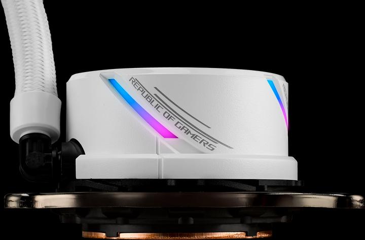 Image du produit ASUS ROG Strix LC 360 RGB White Edition Refroidissement complet par eau