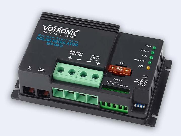 Votronic 11730 MPP 440 CI (Marine) 26A 60V MPPT Solar Charge Controller