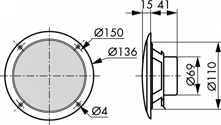 Produktbild Visaton Breitbandlautsprecher FR 13 WP