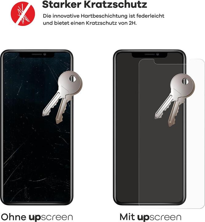 Actual product image upscreen Scratch Shield Protector (1 Piece, Xiaomi Redmi Note 14)