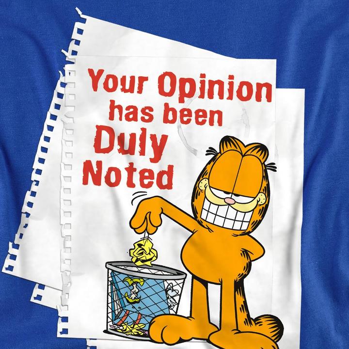 Immagine prodotto Garfield Duly Noted Felpa Adulto Unisex (XL)