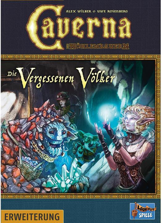Produktbild Lookout LOOD0041 - Caverna - Die Vergessenen Völker, Brettspiel (DE-Erweiterung) (Deutsch)