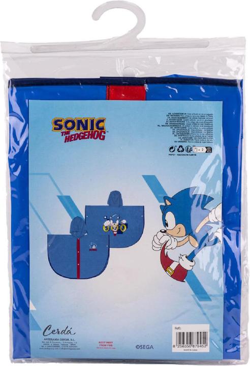 Produktbild Cerda Raincoat Poncho - Sonic (2400000732) (3, 4)