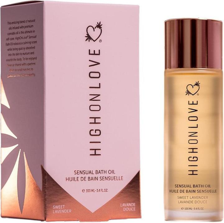 Image du produit High on Love Huile de bain sensuelle (100 ml, Huile de bain)