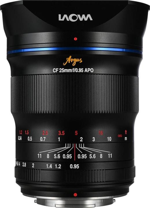 Actual product image Venus Optic Fixed focal length Laowa Argus 25mm f/0.95 CF APO - Sony E-Mount (Sony E, APS-C / DX)