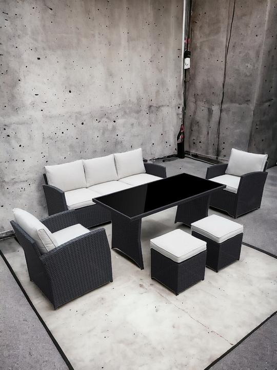 Produktbild Jet-Line Gartenmöbel Loungemoebel Havanna grau Lounge