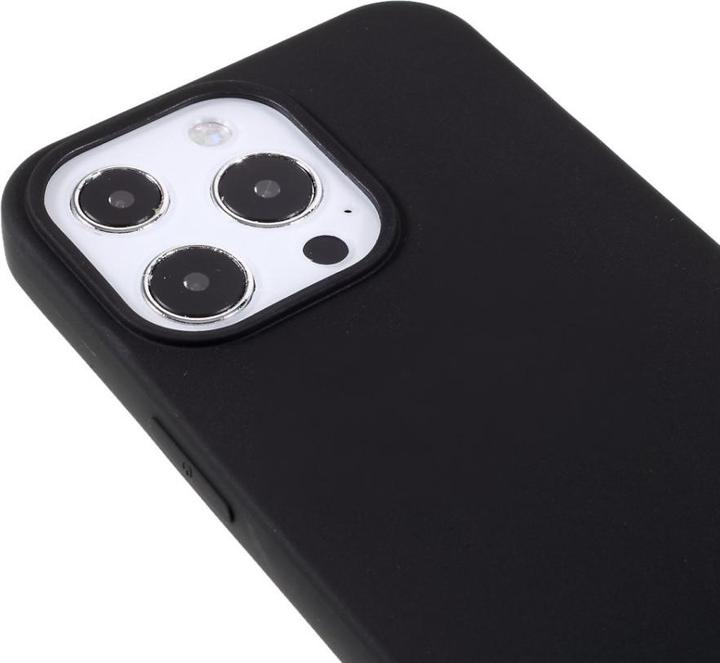 Produktbild Cover-Discount iPhone 13 Pro Max - Matte Silikon Gummi Hülle schwarz (Apple iPhone 13 Pro Max)