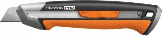 Actual product image Fiskars Utility knife with fixed blade, length 18.2 cm, Stainless steel/plastic, Black (Cutters)
