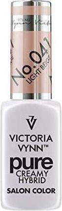 Produktbild Visconti Di Modrone Victoria Vynn Pure Creamy Hybrid Nr. 041 Light Beige (Beige, Gel-Effekt Nagellack)