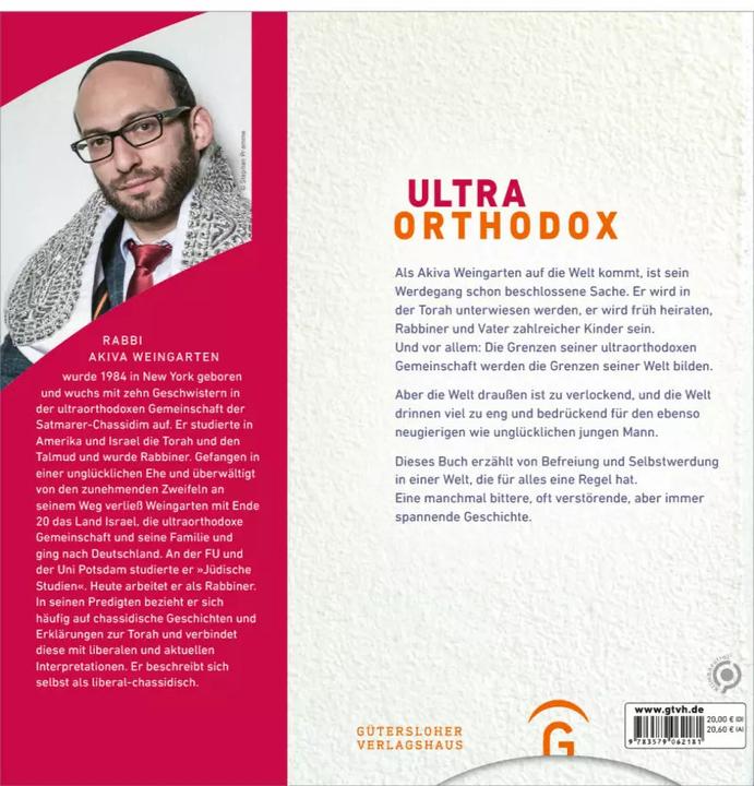 Produktbild Ultraorthodox (Deutsch, Akiva Weingarten, 2022)