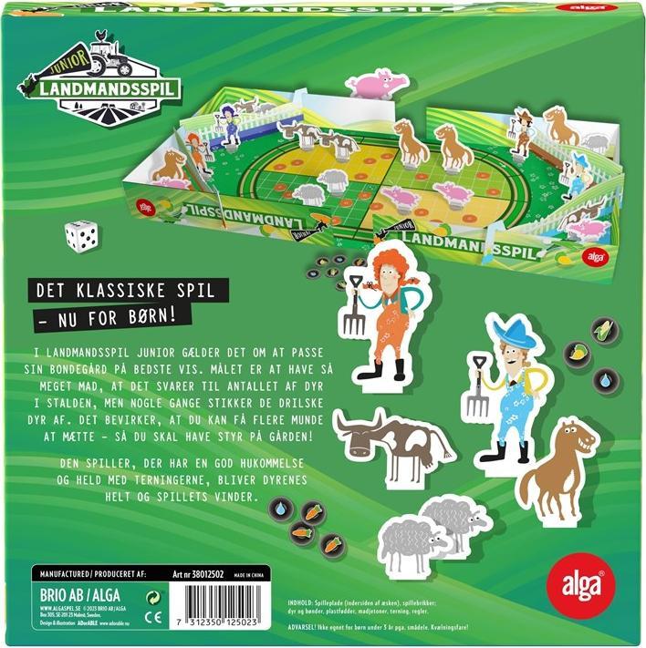 Actual product image Alga Landmandsspil Junior - (38012502)