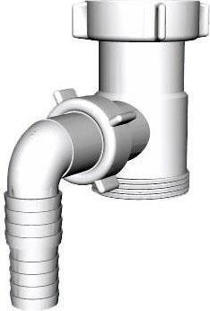Ani Plast OUTLET FOR WASHER ANI M110 1 1/2 X1 1/2 (Waschmaschinen-Siphon)