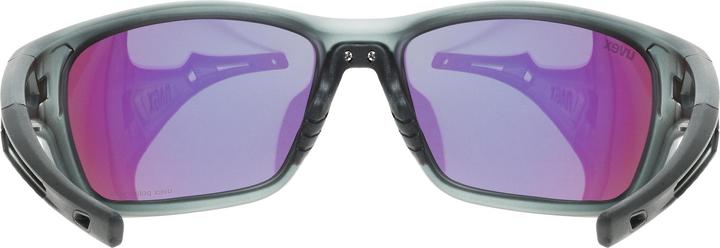 Actual product image Uvex Sports 232 P (smoke matt, polavision mirror green (S3))