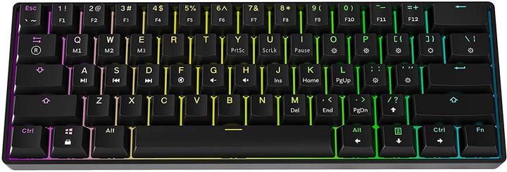 Immagine prodotto HK Gaming GK61 US nero/nero (US, Cablato)