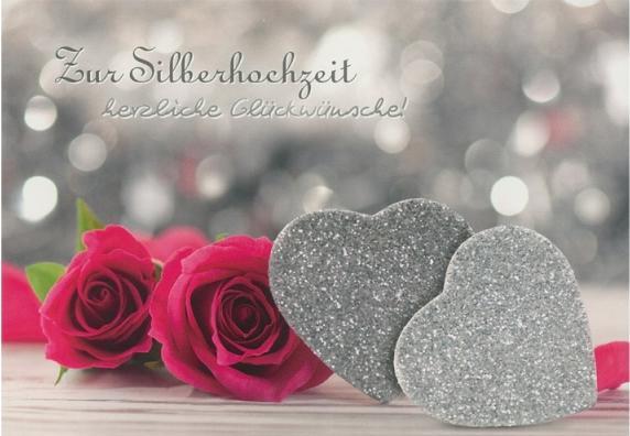 Immagine prodotto Card Moments Congratulazioni per le vostre nozze d'argento! (1 pz.)