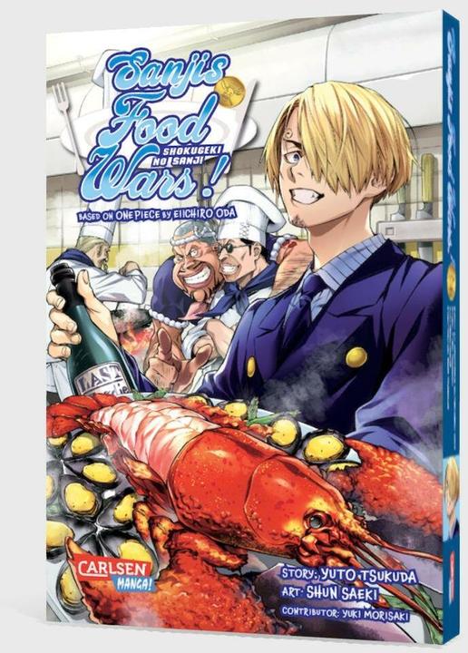 Produktbild Sanjis Food Wars (Deutsch, Shun Saeki, Yuki Morisaki, Eiichiro Oda, Yuto Tsukuda, 2024)