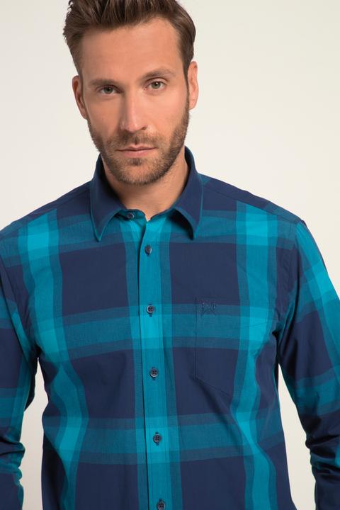 Produktbild JP1880 Karohemd, Langarm, Kentkragen, Modern Fit (XXL)