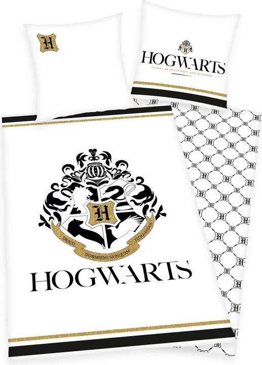 Produktbild Herding Harry Potter Hogwarts Bettwäsche mit Golddruck