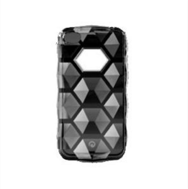 Actual product image Pinlo Rockstone Case for iPhone 4/4S Black