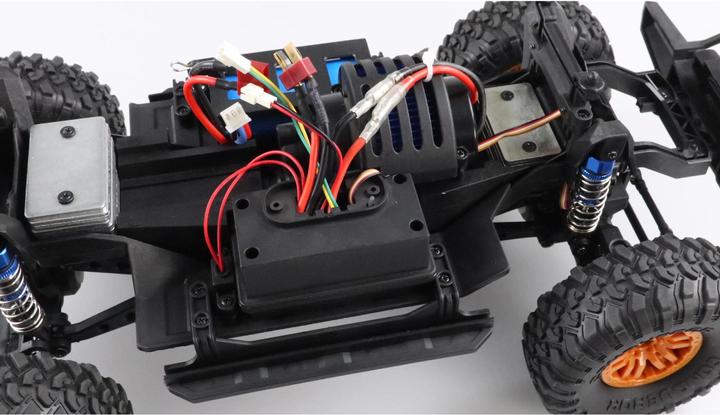 Immagine prodotto Amewi Scala Crawler Dirt Climbing Beast 4WD, Arancione 1:10, RTR (RTR pronto all'uso)