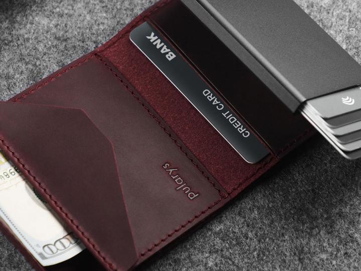 Actual product image Pularys Wallet PORTER GO Credit card holder