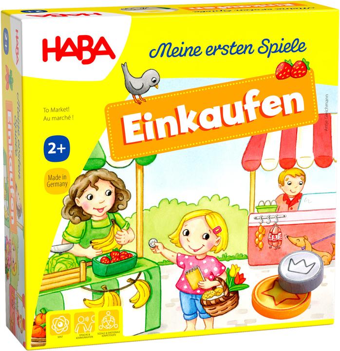 Actual product image Haba My first games shopping (German)
