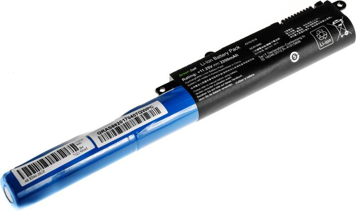 Actual product image GreenCell AS86 - Battery - ASUS - F540 F540L F540S R540 R540L R540S X540 X540L X540S (3 Cells, 2200 mAh)